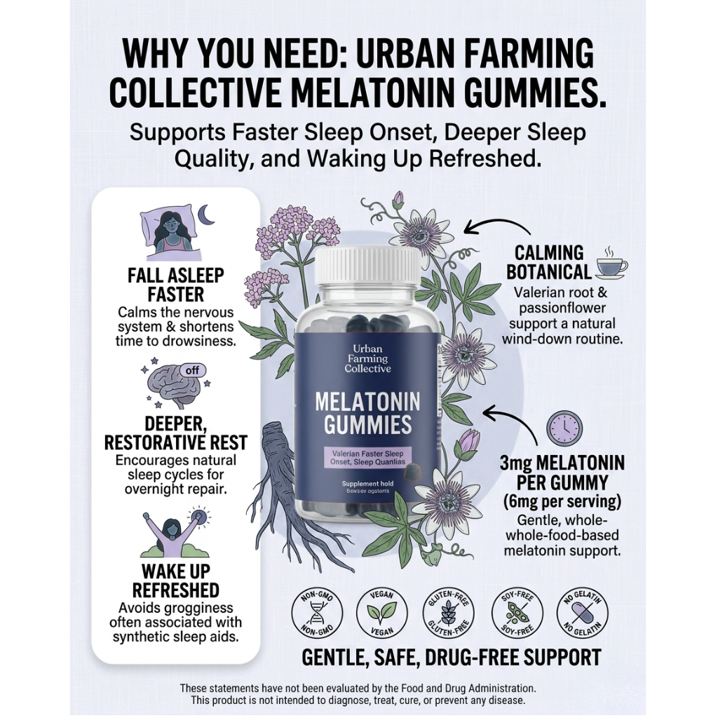 Melatonin Gummies | Advanced Sleep & Relaxation Blend